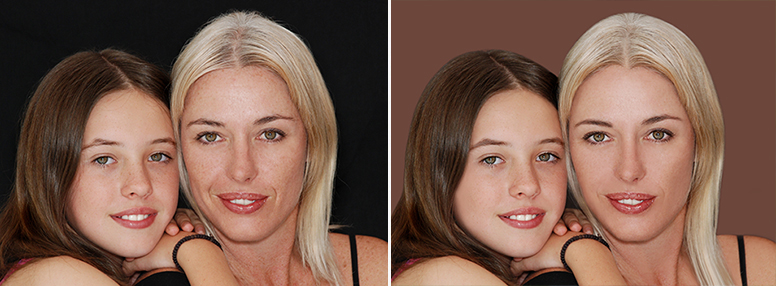Online beauty retouching and photo airbrushing service.  sample image #1